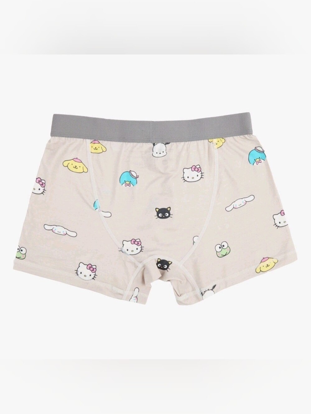 Hello Kitty Men's Boxer Briefs Size Medium Cream Stretch NWT 4058